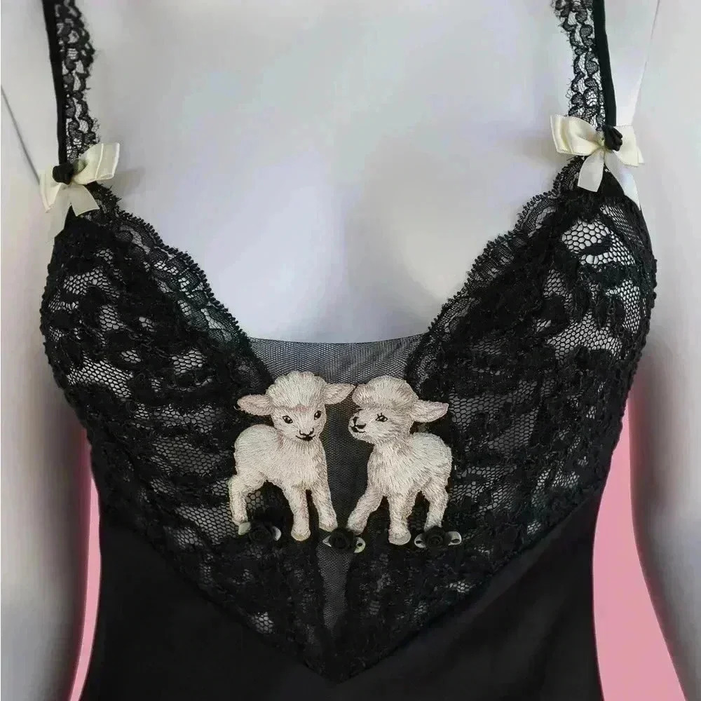 Victoria Secret Gold Label Reworked Vintage Dress - Size XS - Picture 2 of 4